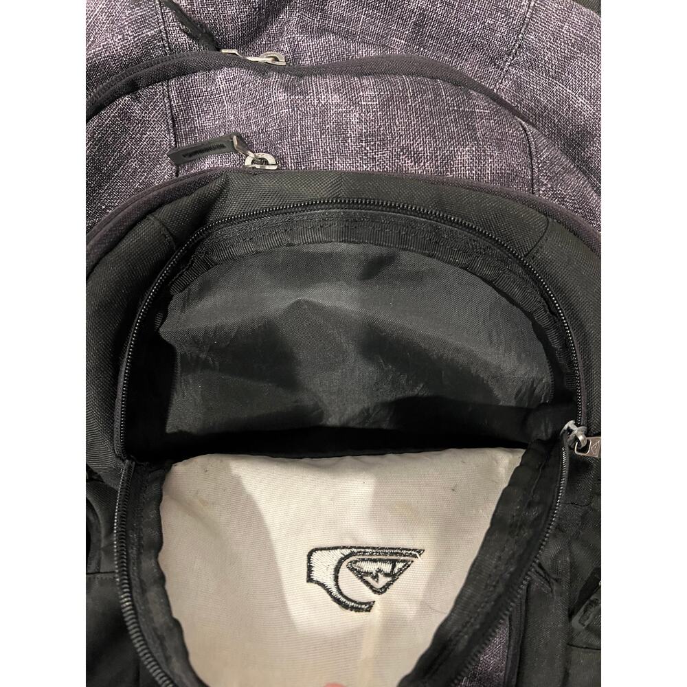 Quiksilver Purple Gray Skater Backpack - Picture 4 of 6